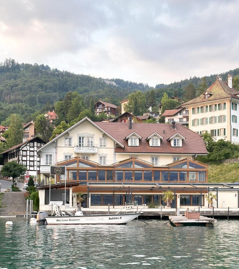 Dependance Stella Del Lago By Hotel Restaurant Bellevue Au Lac Thun Exterior foto