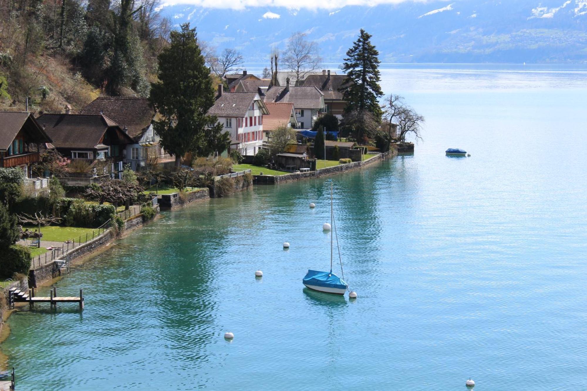 Dependance Stella Del Lago By Hotel Restaurant Bellevue Au Lac Thun Exterior foto